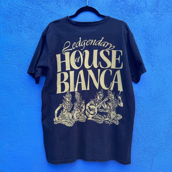 bianca chandon legendary house of bianca black tee - Picture 5 of 5